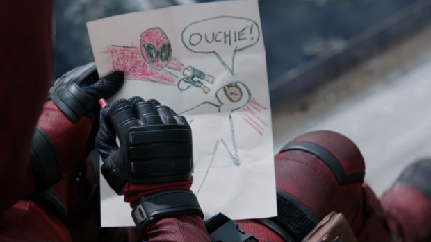 "My son is eleven. Some might say that's too young to see Marvel's grown-up superhero jokes-and-blood-fest 'Deadpool'."