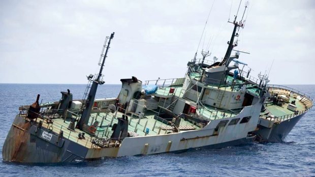 According to Interpol, the boat has illegally reaped tens of millions of dollars worth of prized 'white gold' toothfish.