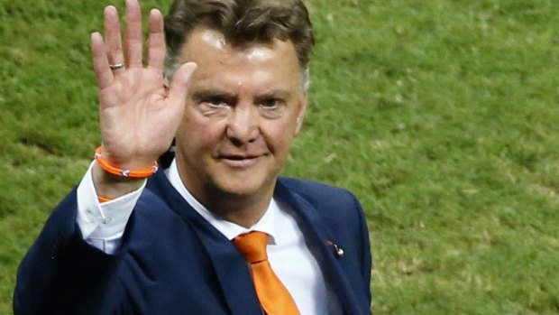 Louis van Gaal: the Dutch coach is not afraid to change tactics.