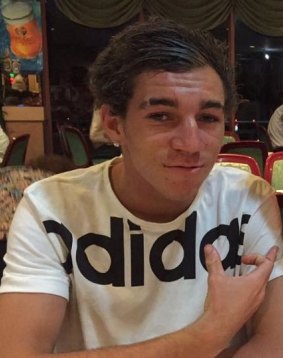 Aidan Smith, 16, was taken to Westmead Hospital but died shortly after.