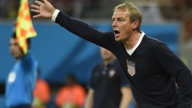 US boss uergen Klinsmann: rules out playing for a draw.