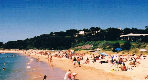 Portsea Beach in the 1960s. 