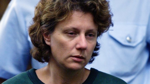 Kathleen Folbigg said she was "stressed" when she "snapped" and punched a fellow inmate.