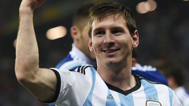 Date with destiny: Lionel Messi.