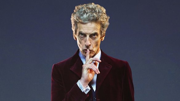 Peter Capaldi as the Doctor in <i>Doctor Who.</i>