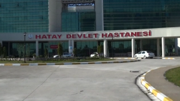 The hospital where pilot Muhammad Sufhan is recovering.
