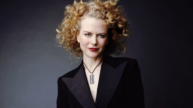 Natural curls: Nicole Kidman.