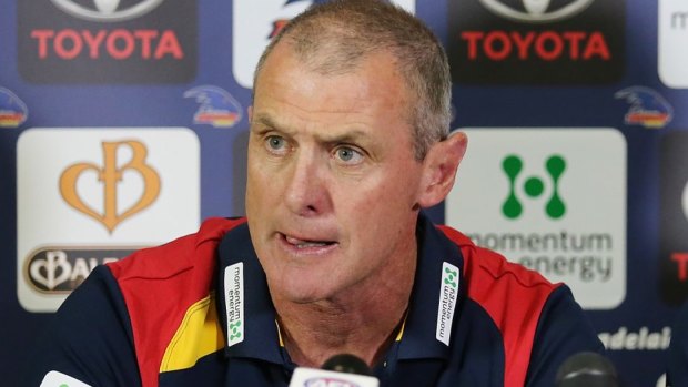 Phil Walsh says he will try and work on the balance.