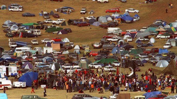 A woman died at the dance festival Earthcore.