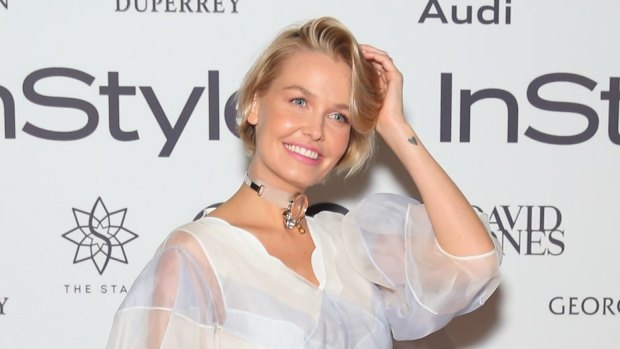 Pregnant Lara Bingle Worthington told InStyle magazine she is "excited that Rocket gets a sibling".