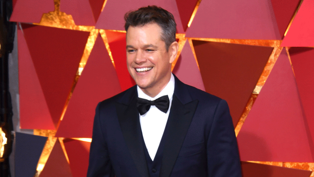 Matt Damon defended himself by saying he had daughters. 