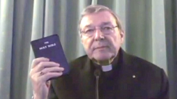  George Pell gives evidence to the Royal Commission from Rome