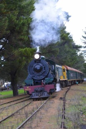 The 28km return trip is one of WA’s steepest and most spectacular railways.