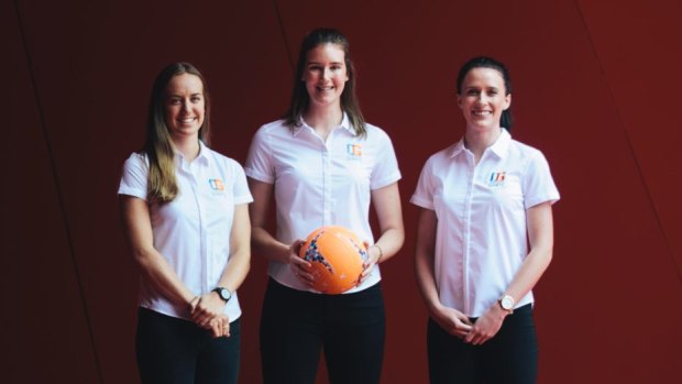 Georgia Clayden, Shannon O'Connor, and Leigh Kalsbeek were the only ACT players named at the Canberra Giants season launch on Wednesday. 