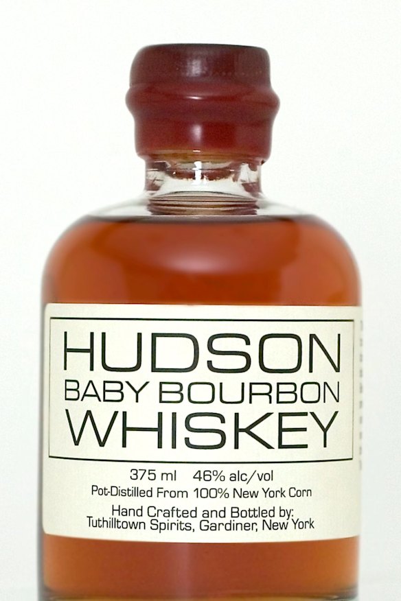 The finished product: Hudson Baby Bourbon.