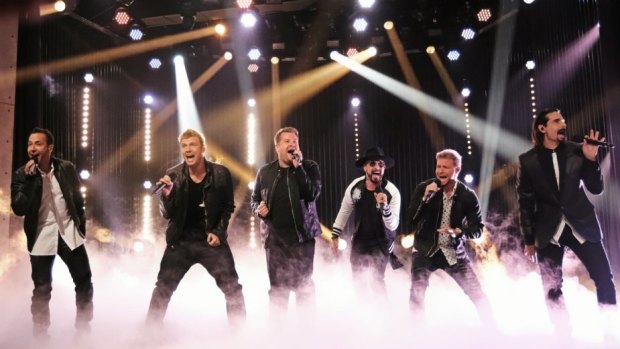 James Corden declared he was on a mission to make boy bands as cool as they were in the 1990s.