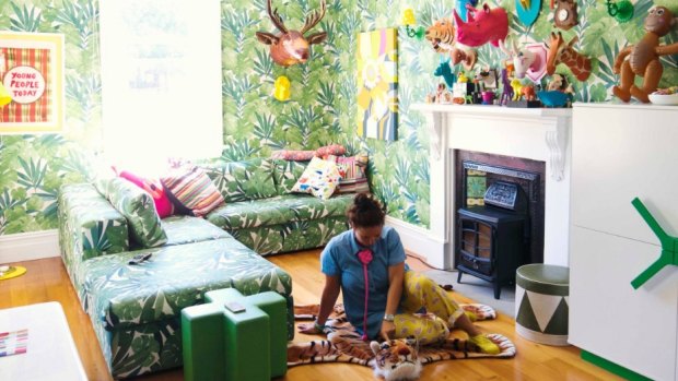 These inspiring homes - like this faux jungle in New Zealand - have been transformed into playful spaces for people of all ages.