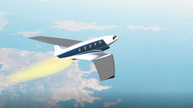 London to New York in 11 minutes: The Antipode hypersonic jet.