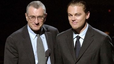 Robert De Niro and Leonardo DiCaprio.
