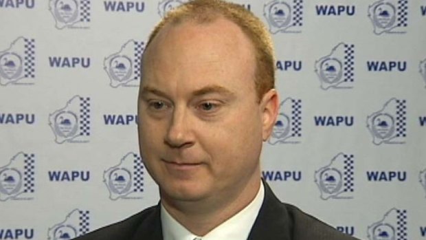 WA Police Union president George Tilbury say the policeman's injuries were likely caused by a metal pole