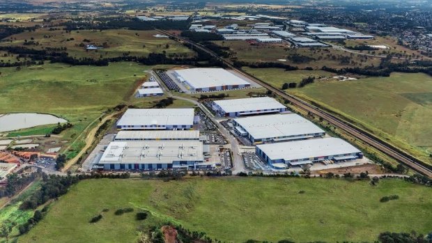 Goodman is developing a giant facility for DHL on the Oakdale Industrial Estate in  western Sydney.