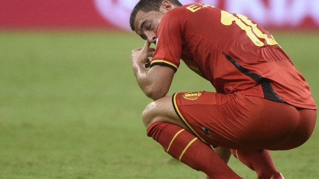 Eden Hazard: Belgium's star man failed to explode at the World Cup.