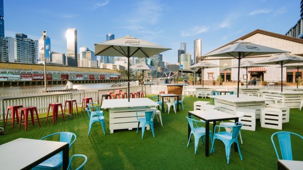 Only a few weeks left to hit pop-up bar The Common Man at South Wharf.