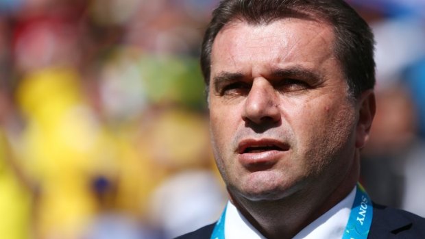 Ange Postecoglou: wants the Socceroos to be a top 15 team.