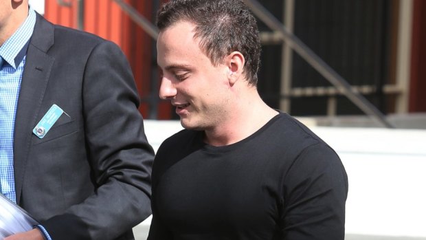 Victim: David Merxhushi outside Wollongong Dictrict Court earlier this year. 