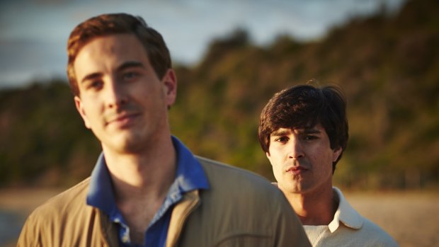 Ryan Corr and Craig Stott in <i>Holding the Man</i>.