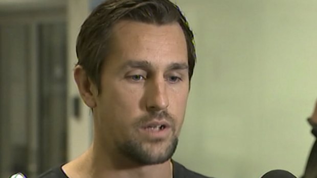 Clear-headed: Mitchell Pearce on Sunday.