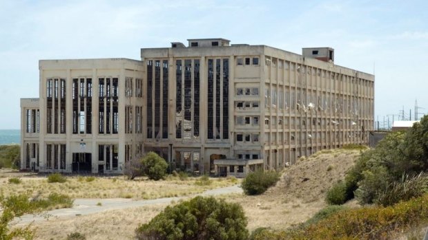 Man dies after falling from second floor of the old South Fremantle Power Station.