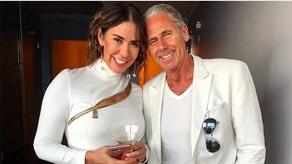 Heloise Pratt with Jonathan Ward.