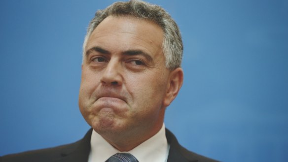 Treasurer Joe Hockey.