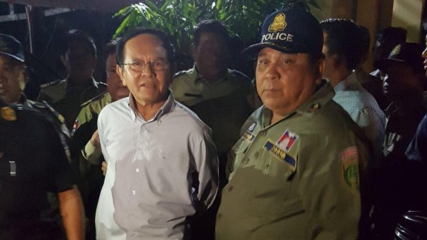 Cambodian Opposition Leader Kem Sohka was arrested and charged with treason a week ago.