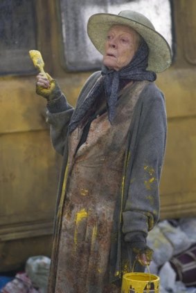 Miss Shepherd is not an easy person to like, but Maggie Smith manages to soften the role with pathos.