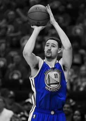 Splash brother: Klay Thompson.