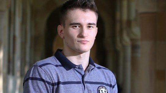 Young Australian Ivan Zelich has developed a wholly new mathematical formula.