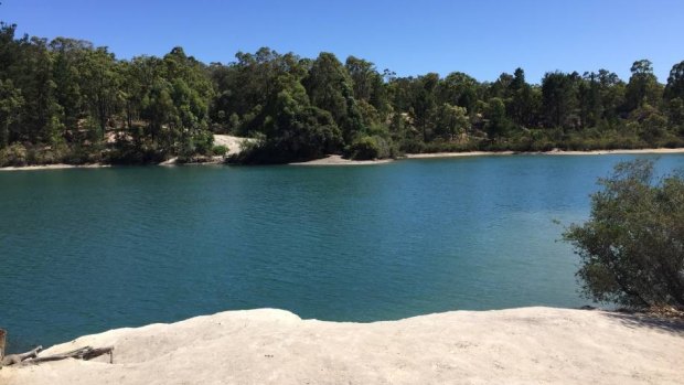 Black Diamond is a popular swimming spot for Collie locals and tourists.