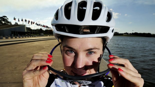 Canberra cyclist Chloe Hosking won stage three of the Women's Tour Down Under.