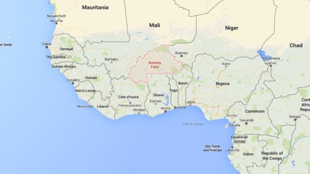 Burkina Faso is landlocked in western Africa, north of Ghana.