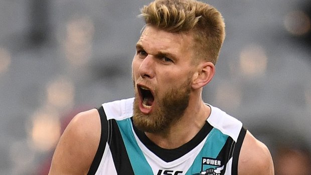 The Pies could use a player like out-of-contract Port Adelaide big man Jackson Trengove. 