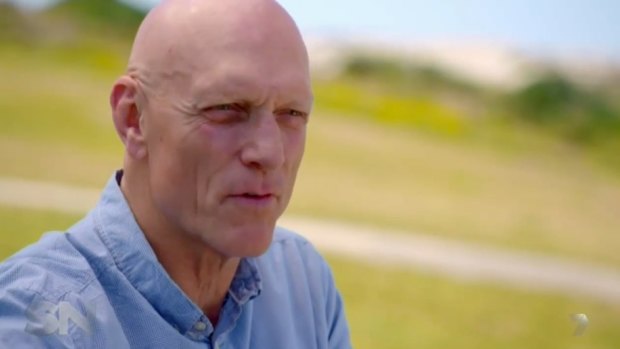 Peter Garrett in a "tell-all" interview with Channel 7's Sunday Night program.