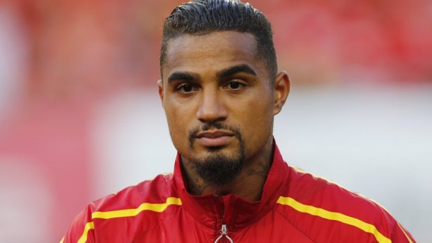 Ghana's Kevin-Prince Boateng: forced to fly economy.