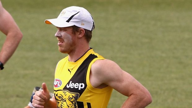 Richmond's Jack Riewoldt is raring to go for his new team.