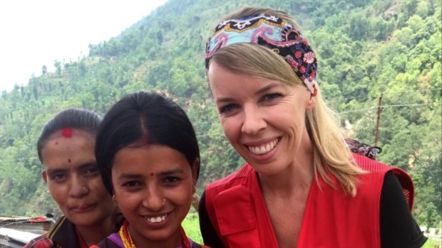 Ruth Jebb on a mission in Nepal.