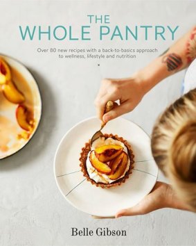 Belle Gibson's book based around her The Whole Pantry app.
book cover