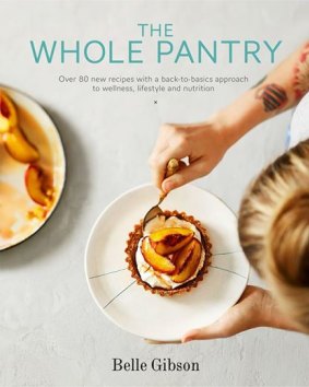 Belle Gibson's book based around her The Whole Pantry app.