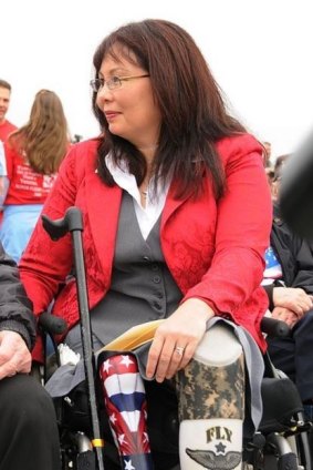 Tammy Duckworth was the first female double amputee in the Iraq War.