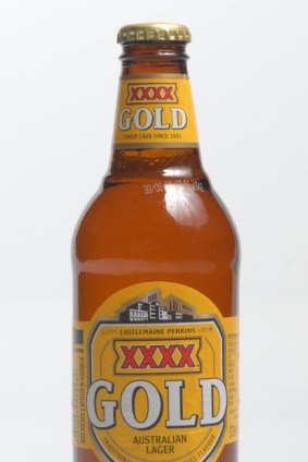 The XXXX Gold logo which had been in use since 2008.